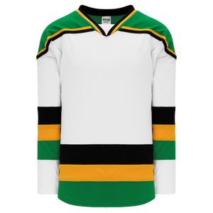 Athletic Knit (AK) H550BA-MIN865B New Adult 1988 Minnesota North Stars White Hockey Jersey