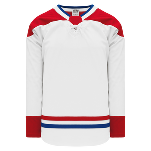 Athletic Knit (AK) H550BA-MON783B Adult 2017 Montreal Canadiens White Hockey Jersey
