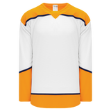 Athletic Knit (AK) H550BA-NAS676B Adult 2017 Nashville Predators White Hockey Jersey