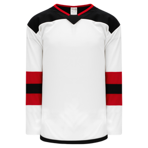 Athletic Knit (AK) H550BY-NJE867B Youth 2017 New Jersey Devils White Hockey Jersey