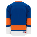 Athletic Knit (AK) H550BY-NYI490B Youth 2010 New York Islanders Royal Blue Hockey Jersey