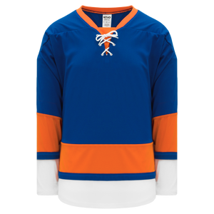 Athletic Knit (AK) H550BA-NYI490B Adult 2010 New York Islanders Royal Blue Hockey Jersey