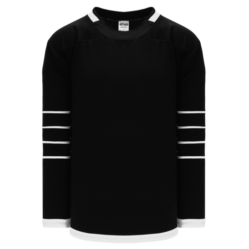 Athletic Knit (AK) H550BY-NYI617B New Youth 2015 New York Islanders Third Black Hockey Jersey - PSH Sports