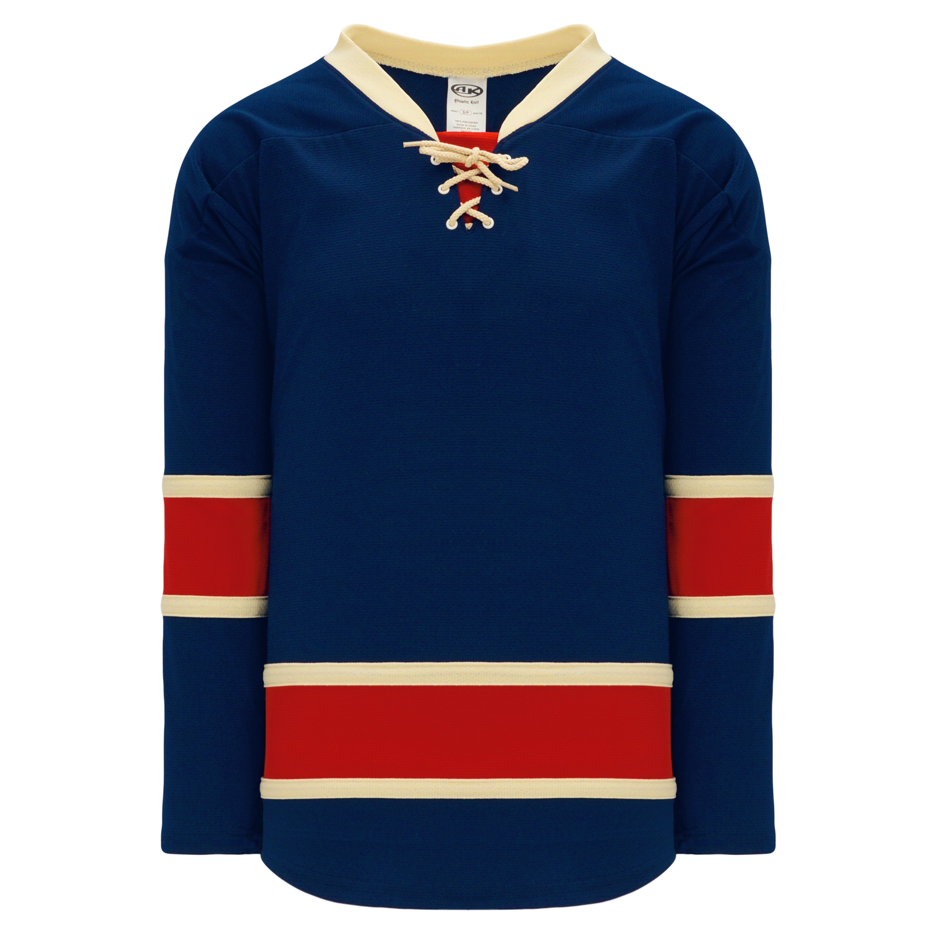 Athletic Knit (AK) H550BY-NYR868B New Youth New York Rangers