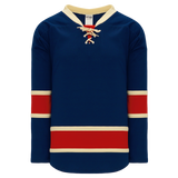 Athletic Knit (AK) H550BY-NYR868B New Youth New York Rangers Heritage Classic Navy Hockey Jersey