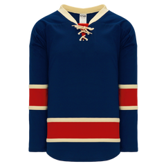 Athletic Knit (AK) H550BA-NYR868B New Adult New York Rangers Heritage Classic Navy Hockey Jersey