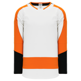 Athletic Knit (AK) H550BA-PHI871B Adult 2017 Philadelphia Flyers White Hockey Jersey