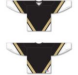 Athletic Knit (AK) H550B New Pittsburgh Penguins Third Black Hockey Jersey - PSH Sports