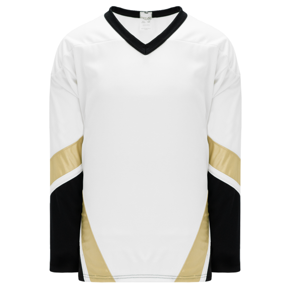 Athletic Knit (AK) H550BY-PIT515B New Youth Pittsburgh Penguins Third White Hockey Jersey