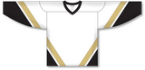 Athletic Knit (AK) H550B New Pittsburgh Penguins Third White Hockey Jersey - PSH Sports