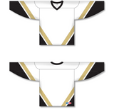 Athletic Knit (AK) H550B New Pittsburgh Penguins Third White Hockey Jersey - PSH Sports