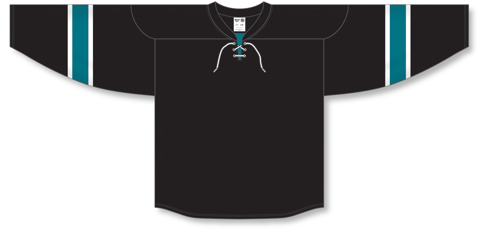 San Jose Sharks Alternate Hockey Tank - XXXL / Black / Polyester
