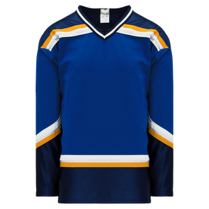 Athletic Knit (AK) H550BY-STL648B Youth 1998 St. Louis Blues Royal Blue Hockey Jersey