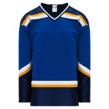 Athletic Knit (AK) H550BY-STL648B Youth 1998 St. Louis Blues Royal Blue Hockey Jersey