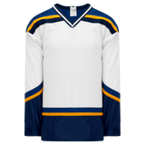 Athletic Knit (AK) H550BY-STL649B Youth 1998 St. Louis Blues White Hockey Jersey