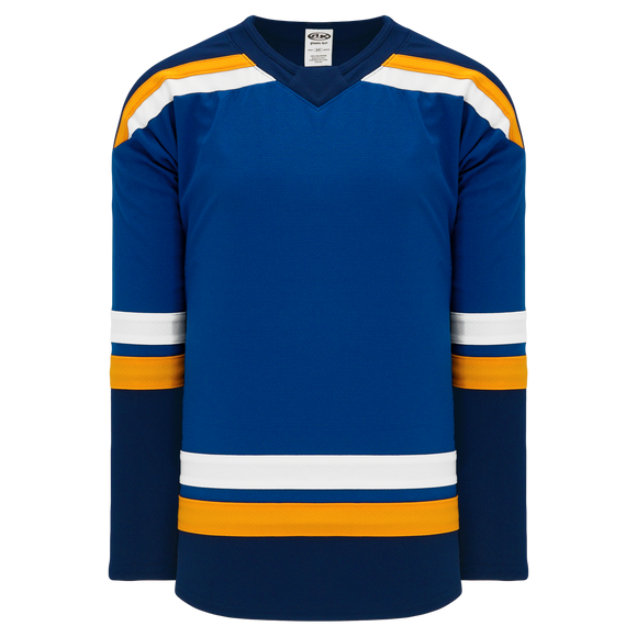 Athletic Knit (AK) H550BA-STL857B Adult 2017 St. Louis Blues Royal Blue Hockey Jersey