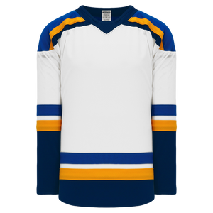 Athletic Knit (AK) H550BA-STL858B Adult 2017 St. Louis Blues White Hockey Jersey