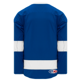 Athletic Knit (AK) H550BA-TAM488B Adult 2011 Tampa Bay Lightning Royal Blue Hockey Jersey