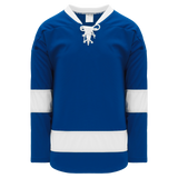 Athletic Knit (AK) H550BA-TAM488B Adult 2011 Tampa Bay Lightning Royal Blue Hockey Jersey