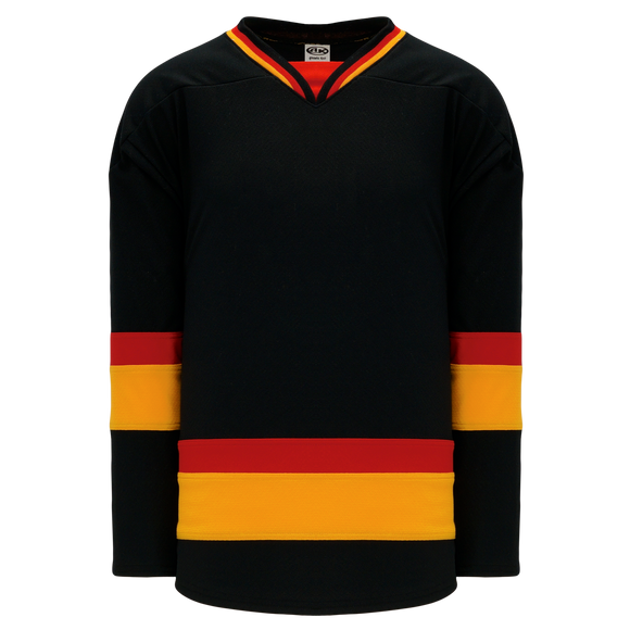 Athletic Knit (AK) H550BA-VAN295B Adult 2018 Vancouver Canucks Third Black Hockey Jersey