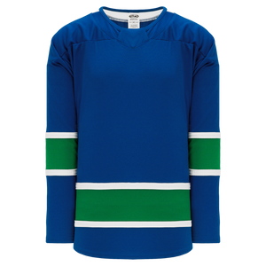 Athletic Knit (AK) H550BY-VAN378B Youth 2017 Vancouver Canucks Royal Blue Hockey Jersey