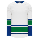 Athletic Knit (AK) H550BA-VAN379B Adult 2017 Vancouver Canucks White Hockey Jersey
