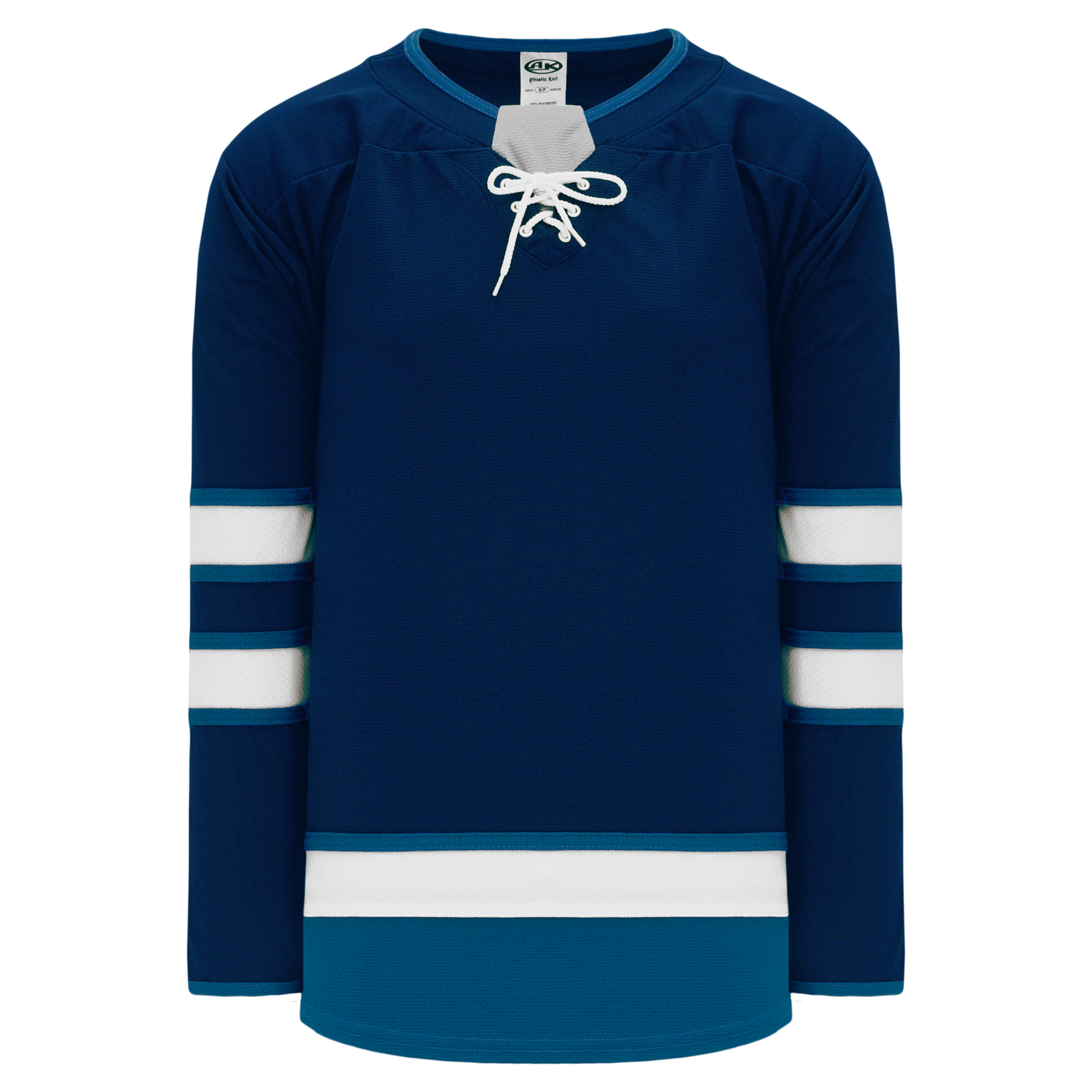 Athletic Knit AK H550BA WIN724B Adult 2017 Winnipeg Jets Navy Hockey PSH Sports