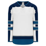 Athletic Knit (AK) H550BA-WIN725B Adult 2017 Winnipeg Jets White Hockey Jersey