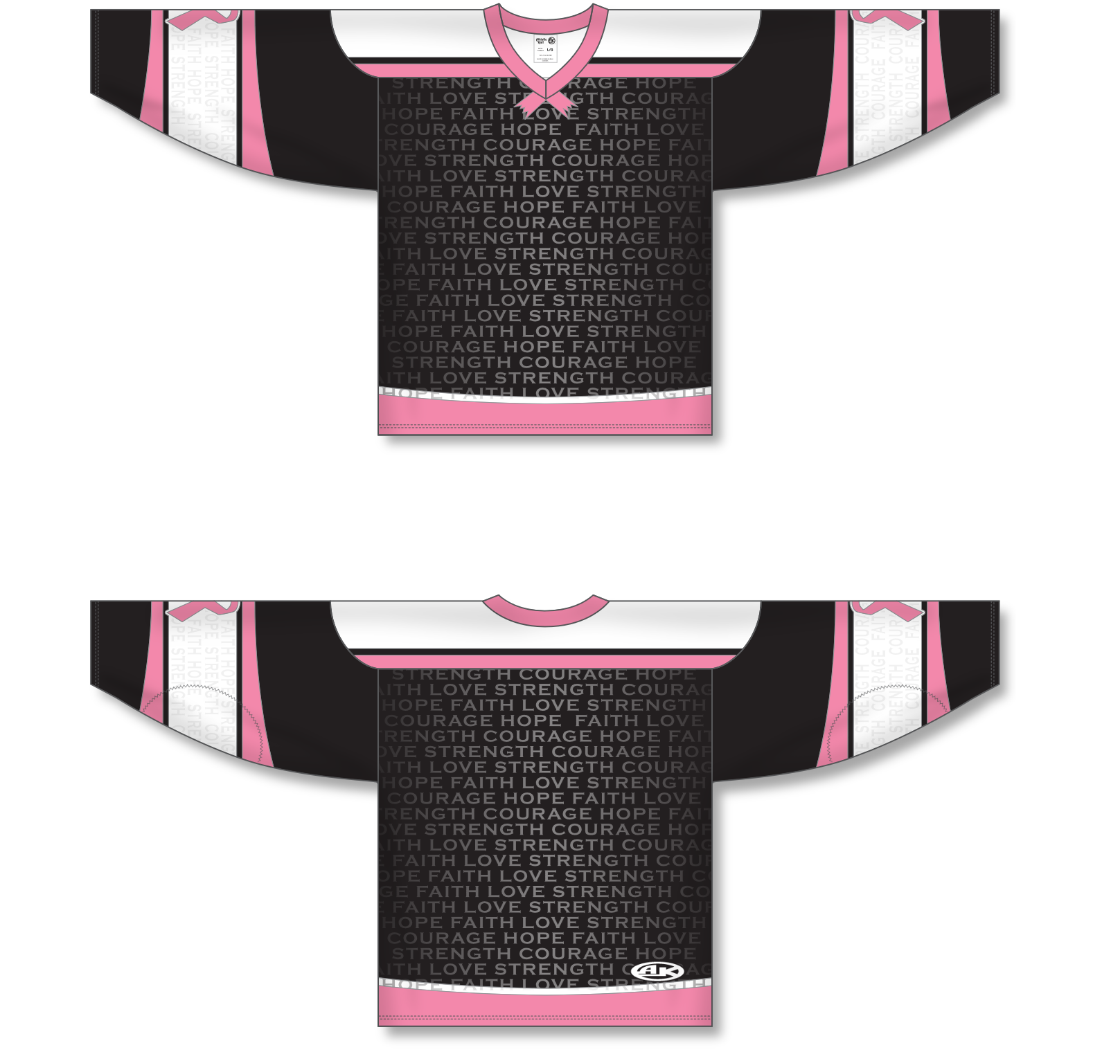 Kenai River Brown Bears: Breast Cancer Awareness jerseys — OT Sports