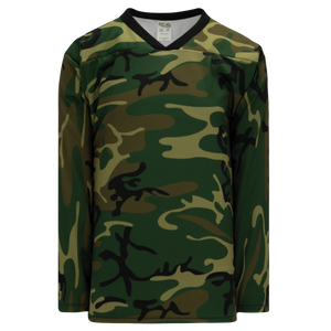 Athletic Knit (AK) H550CA-CAM585C Sublimated Adult Traditional Camouflage Hockey Jersey