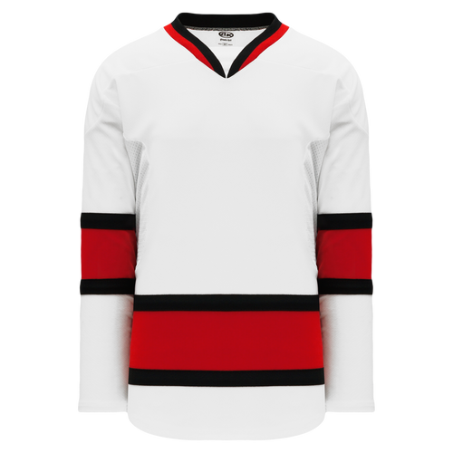 Athletic Knit (AK) H550CA-CAN679C Adult 2002 Team Canada White Hockey Jersey - PSH Sports