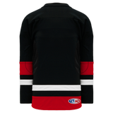 Athletic Knit (AK) H550CY-CAN680C Youth 2002 Team Canada Black Hockey Jersey