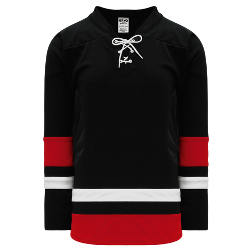 Athletic Knit (AK) H550CA-CAN680C Adult 2002 Team Canada Black Hockey Jersey - PSH Sports