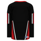 Athletic Knit (AK) H550CA-CAN839C Adult 2006 Team Canada Black Hockey Jersey