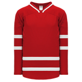 Athletic Knit (AK) H550CY-CAN875C New Youth 2010 Team Canada Red Hockey Jersey