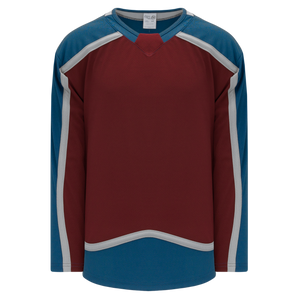 Athletic Knit (AK) H550CA-COL784C Adult 2017 Colorado Avalanche Cardinal Red Hockey Jersey