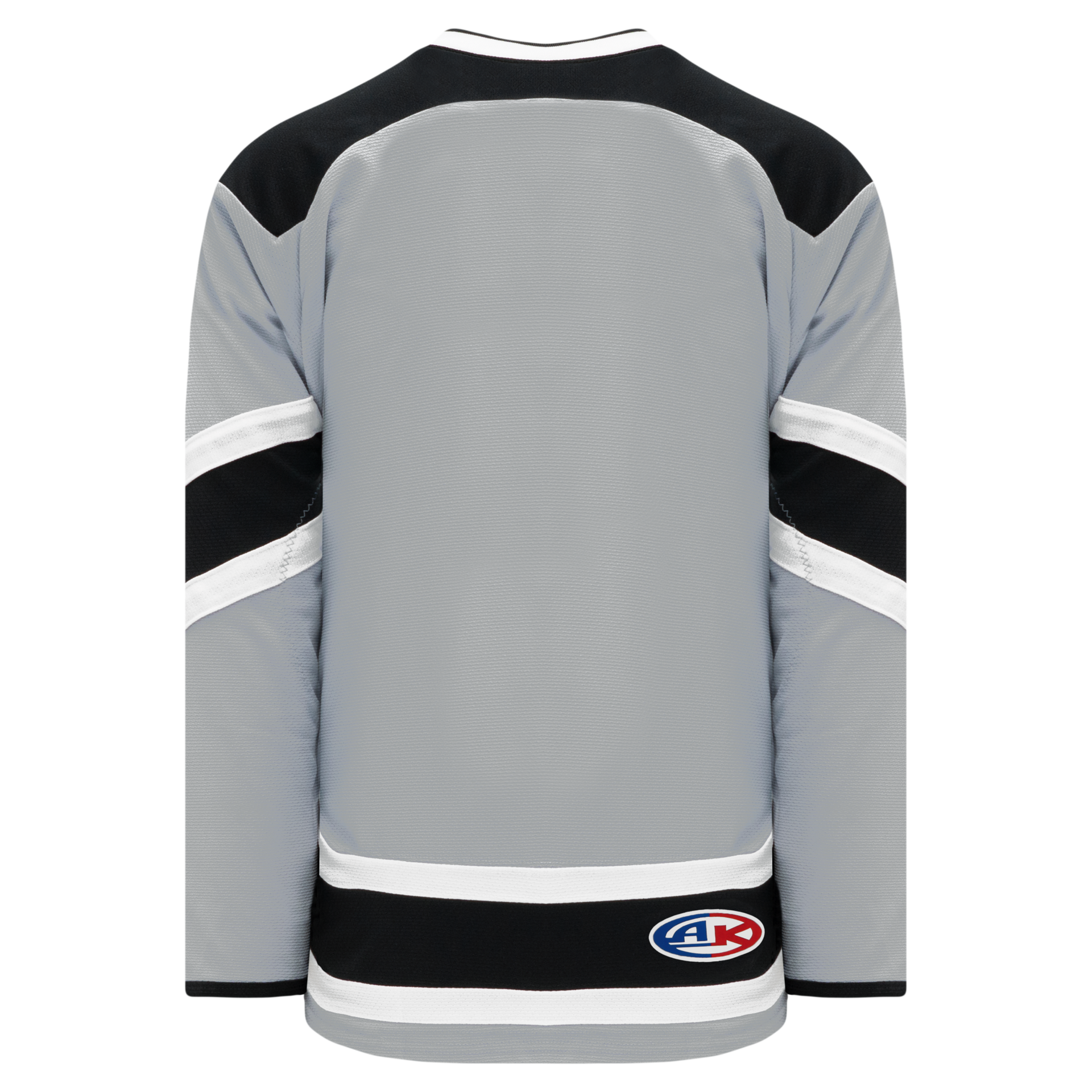Stadium Adult Hockey Jersey - White/Black/Gray