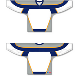 Athletic Knit (AK) H550C Nashville Predators White Hockey Jersey - PSH Sports