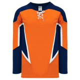 Athletic Knit (AK) H550CA-NYI372C (New) Adult New York Islanders Third Orange Hockey Jersey