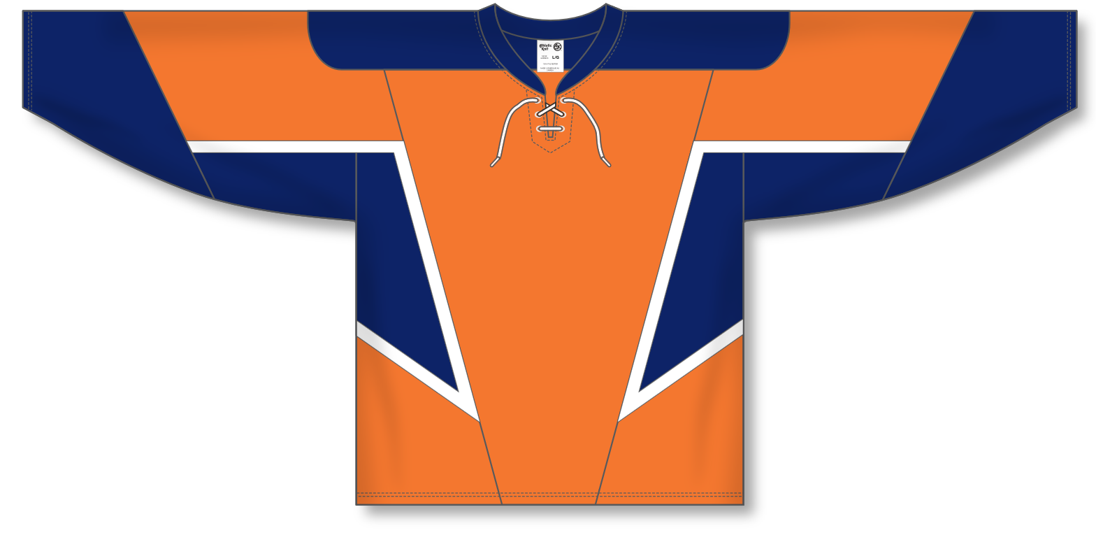 Athletic Knit AK H550CY NYI372C New Youth New York Islanders Third PSH Sports