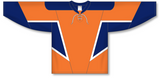 Athletic Knit (AK) H550C (New) New York Islanders Third Orange Hockey Jersey - PSH Sports