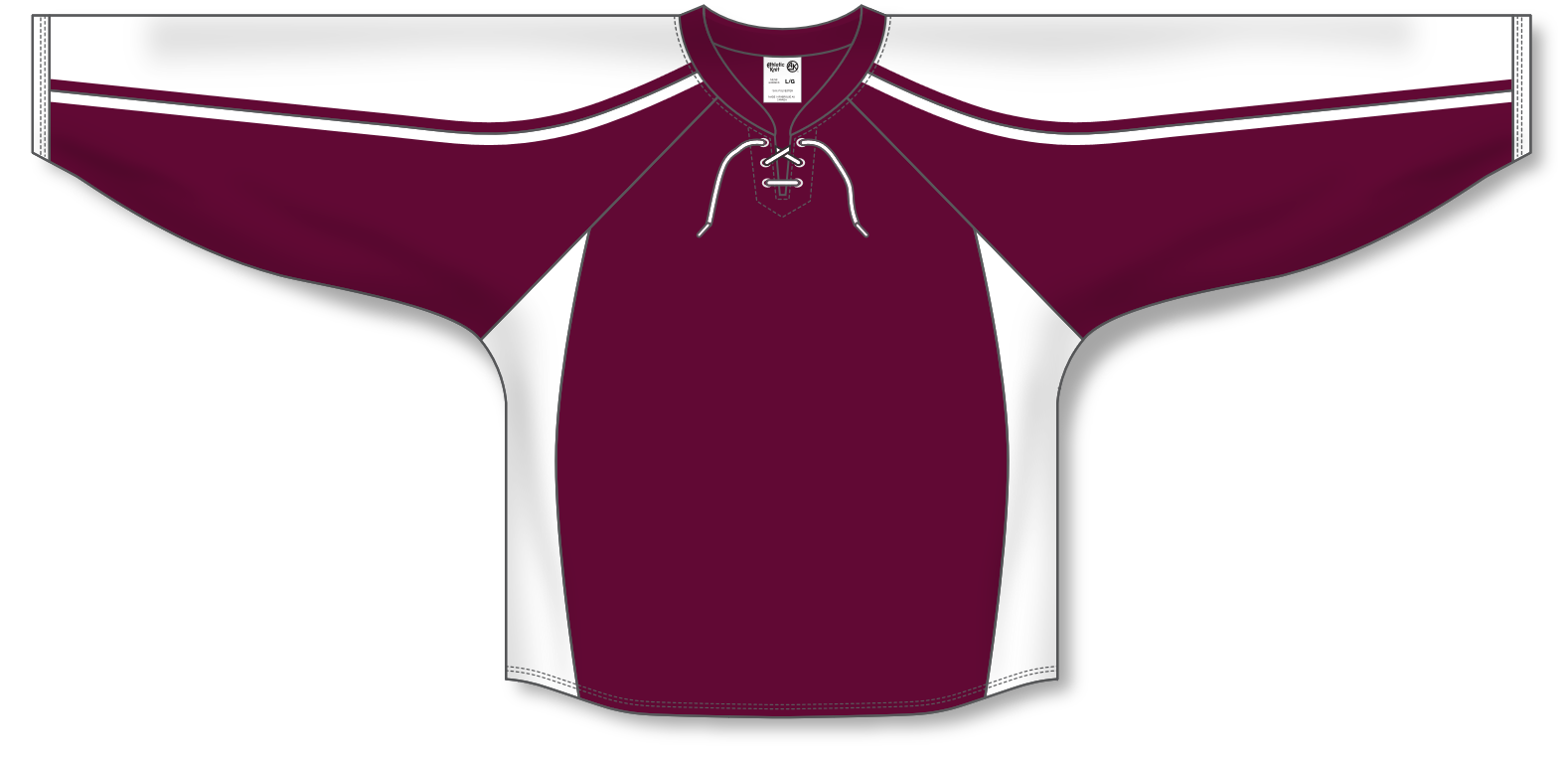 Maroon online hockey jersey