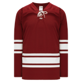 Athletic Knit (AK) Custom H850-PHO362C New Phoenix Coyotes AV Red Hockey Jersey
