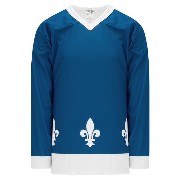 CCM Quebec Nordiques Logo Crew Long Sleeve Shirt - Mens