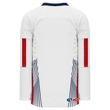 Athletic Knit (AK) H550CY-USA831C Youth 2006 Team USA White Hockey Jersey