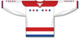 Athletic Knit (AK) H550C Sublimated 2015 Washington Capitals Third Red Hockey Jersey - PSH Sports