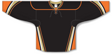 Athletic Knit (AK) H550D 2014 Anaheim Ducks Black Hockey Jersey - PSH Sports