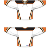 Athletic Knit (AK) H550D 2014 Anaheim Ducks White Hockey Jersey - PSH Sports