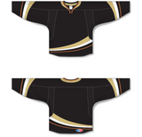 Athletic Knit (AK) H550D 2007 Anaheim Ducks Black Hockey Jersey - PSH Sports