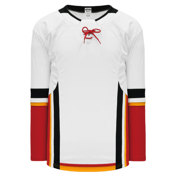 Athletic Knit (AK) H550BY-CAL472B Youth 2021 Calgary Flames White